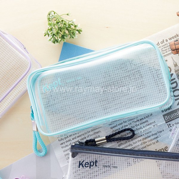 Kept Clear Pen Pouch by Raymay Fujii
