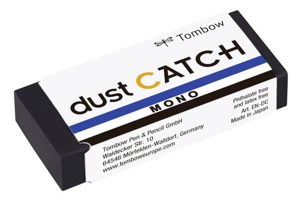 Tombow Mono gomma da cancellare Dust Catch (19 g)