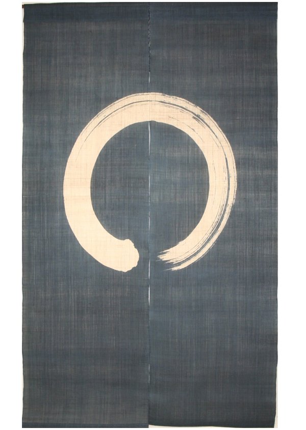 Noren - Ensō (cerchio) - Blu